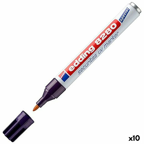 Edding Marqueurs Permanents UV - 10 Unités