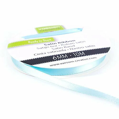 Vaessen Creative Ruban Satin Bleu Clair