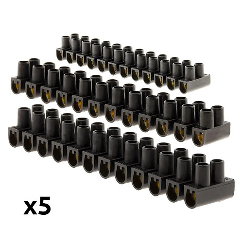 Zenitech barrettes de connexion - lot de 5
