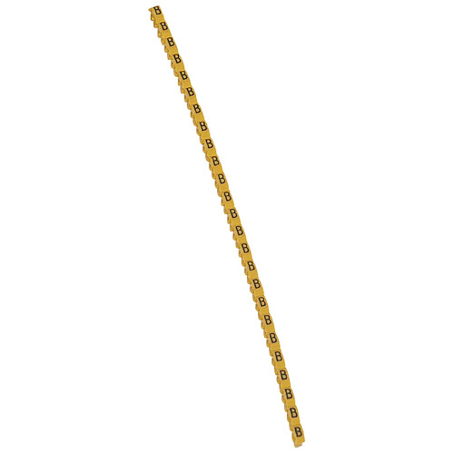 Legrand repère pour fil CAB 3 - lettre B, jaune
