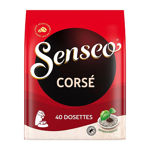 Senseo dosettes café corsé X40
