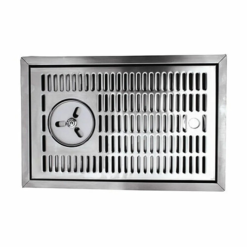 ich-zapfe Plaque égouttement inox 480x313mm