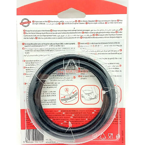 Seb Joint de couvercle pour cocotte-minute Actua