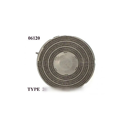 Whirlpool filtre rond à charbon actif hotte Type 26 - 28 cm