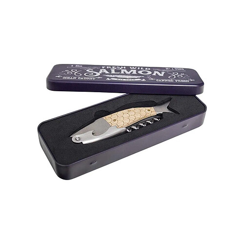 Balvi Tire-bouchon Wild Salmon en acier