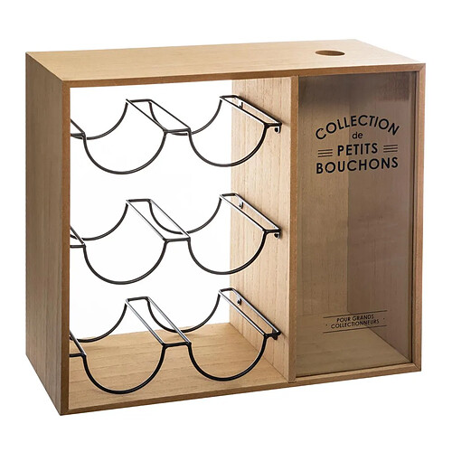 Atmosphera Casier à bouteilles loft bois