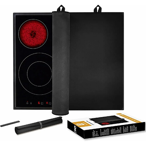 Vendos85 tapis de protection pour plaque à induction - Noir