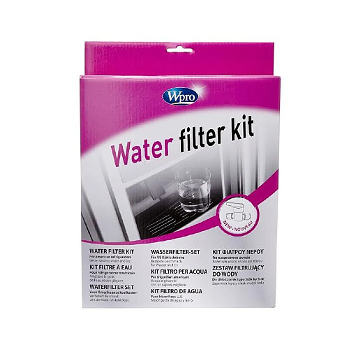 Wpro Kit de filtration réfrigérateur américain