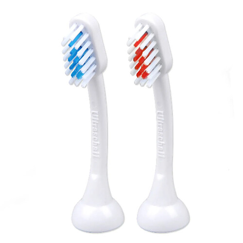 Emmi dent brossettes E2 pour brosse à dents à ultrasons - Lot de 2