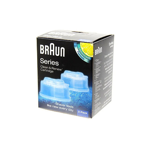 Braun gel nettoyant pour rasoirs - 2 pièces
