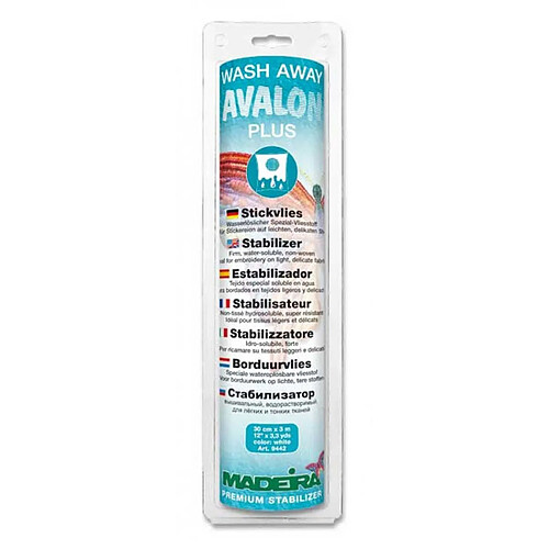 Madeira stabilisateur hydrosoluble à broder Avalon Plus