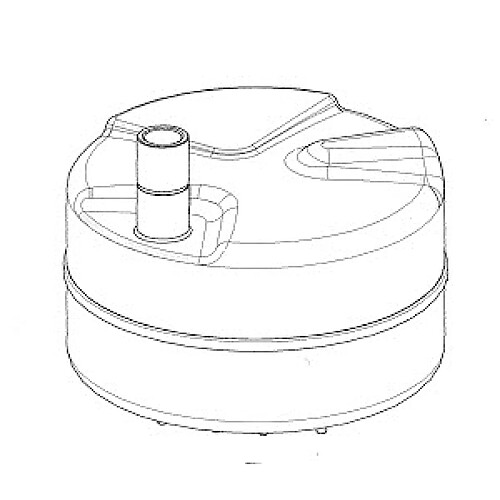 Polti cuve inox VT1300 pour centrale vapeur