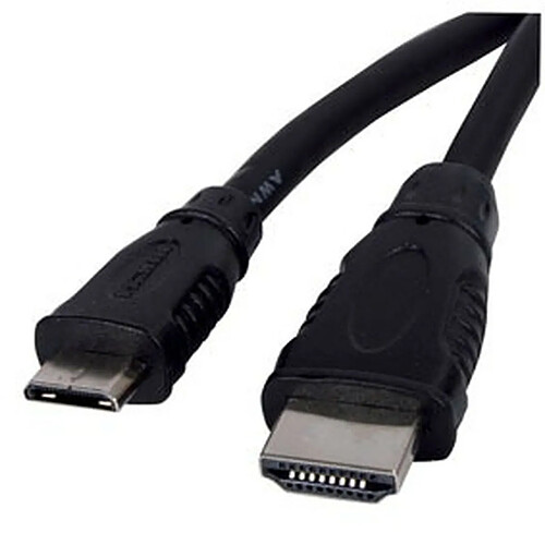 Câble HDMI vers mini HDMI mâle