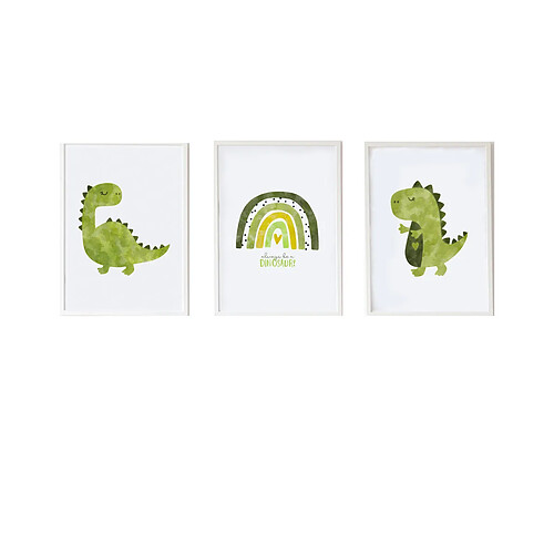 Crochetts Feuilles Dinosaure - 30 x 42 x 1 cm