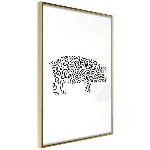Paris prix Curly Pig - 30 cm