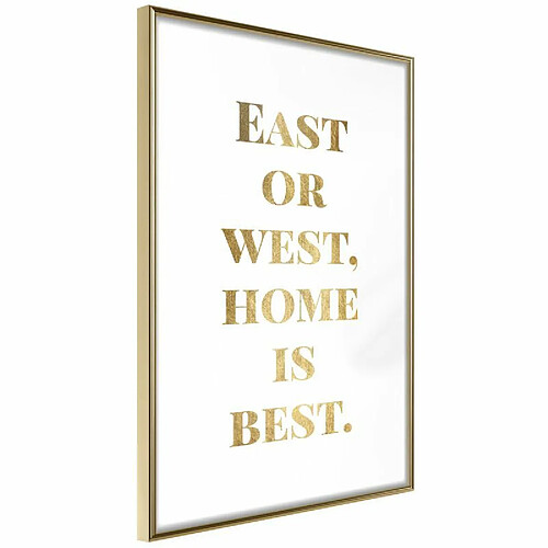 Paris prix Home Is Best Gold - 42 cm