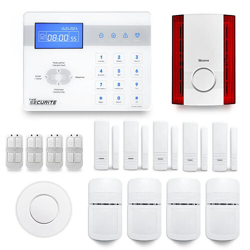 Tike Sécurité Alarme Maison Sans Fil ICE-Bi26
