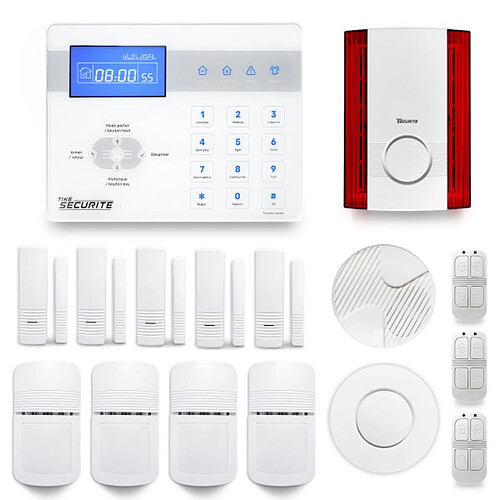 Tike Sécurité Alarme Maison Sans Fil ICE-Bi22