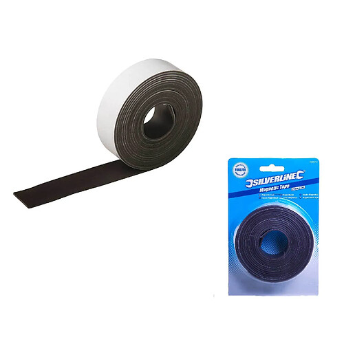 Silverline Bande autocollante magnétique 703514