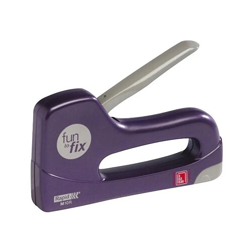 Agrafeuse manuelle abs violet - 24053800 - Fun To Fix M10r - RAPID