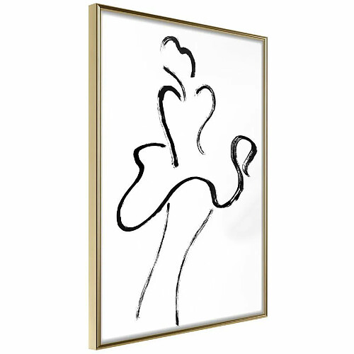 Paris Prix Affiche Marilyn Outline - 40 x 60 cm - Multicolore