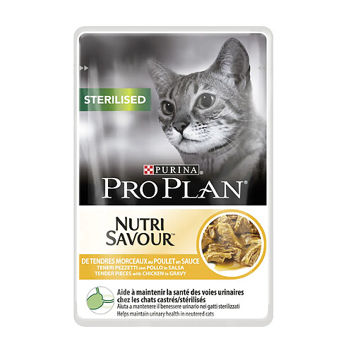 PRO PLAN Proplan Nutrisavour Chat Sterilised Poulet