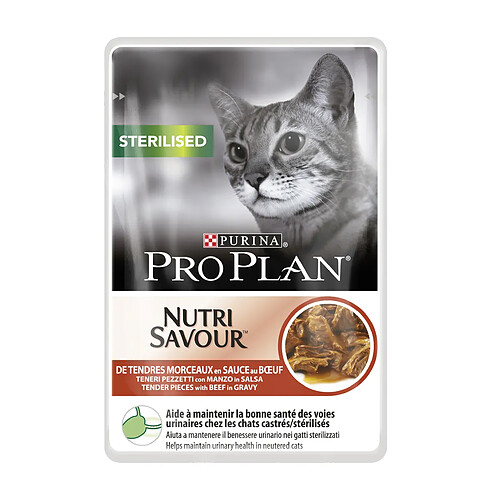 PRO PLAN Proplan Sterilised Boeuf