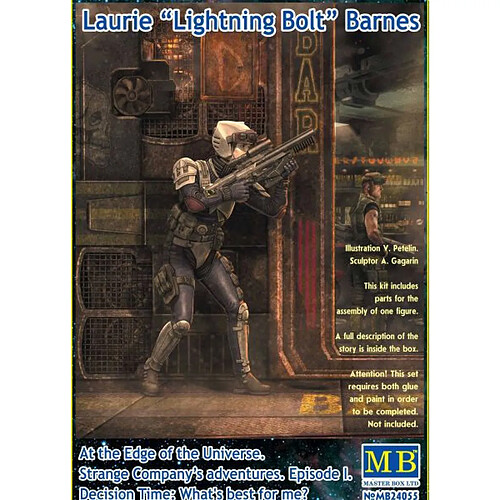 Master box Figurine Laurie Barnes modélisme - 1/24