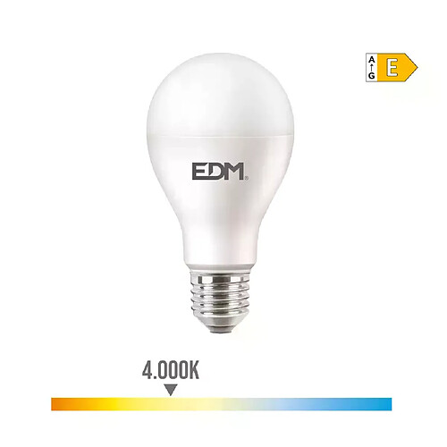 Edm Ampoule LED E27 15W blanc naturel
