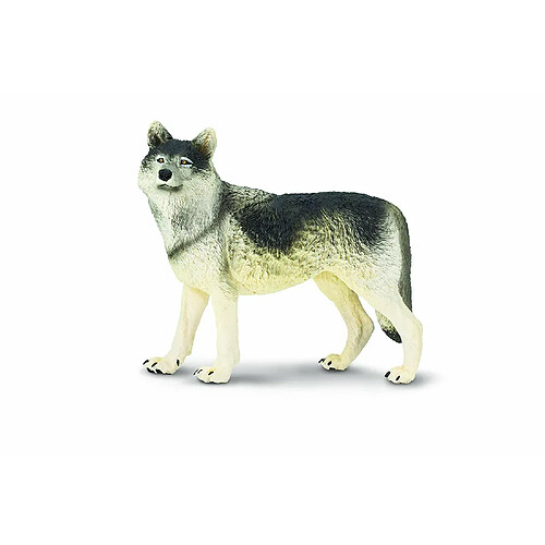 Safari Figurine animal - Loup gris