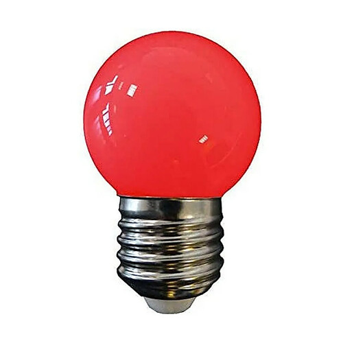 Edm ampoule LED E27 1,5W rouge