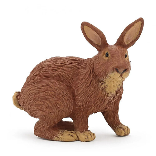 Papo figurine lapin marron