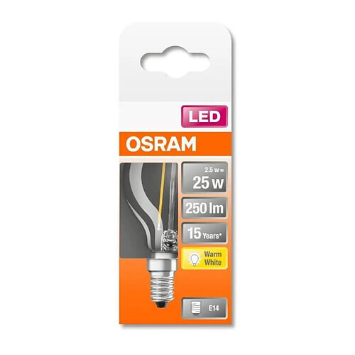 Osram Ampoule LED sphérique E14