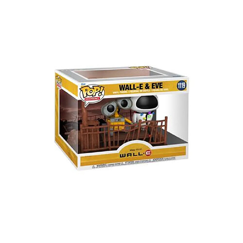 Funko Figurine Pop Moment Disney Pixar Wall-E et Eve