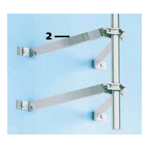 ERARD Group Paire de fixations murales déport 55cm - E800890 - ERARD