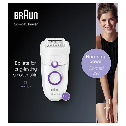 Braun Épilateur Silk-épil 5 505