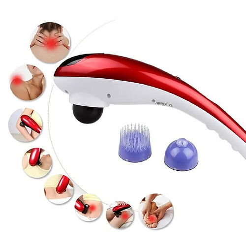 Masseur électrique en forme de dauphin - percussions