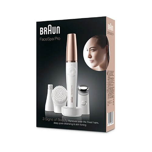Braun épilateur visage FaceSpa Pro 911