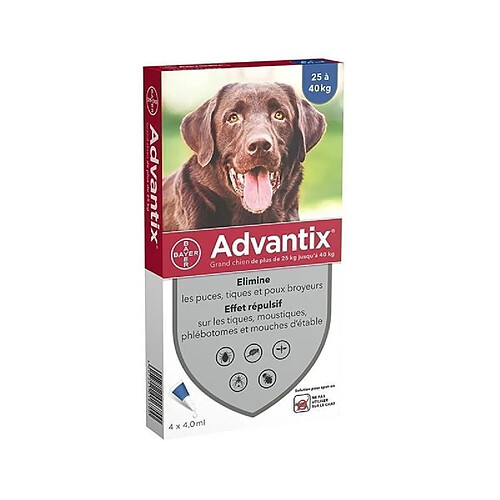 Advantix Pipettes 25-40 Kg