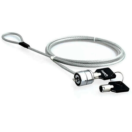 Natec Câble antivol LOBSTER KEY - 1,8 m