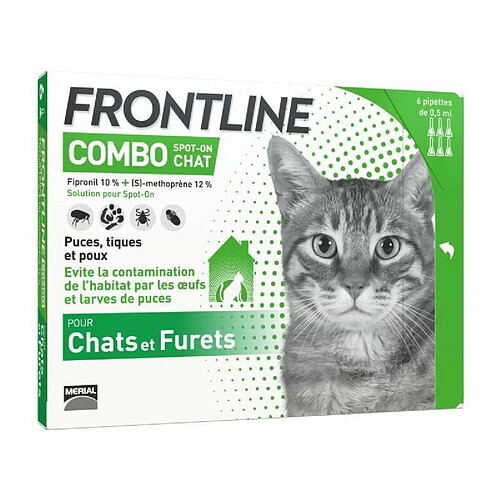 Boehringer Ingelheim FRONTLINE Combo Chat - 6 pipettes
