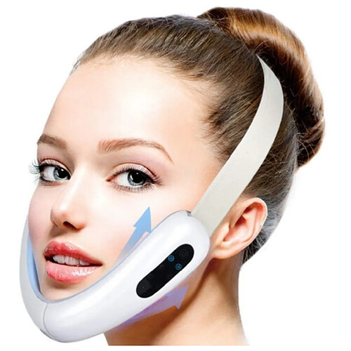 Chrono Machine lifting visage LED - Blanc