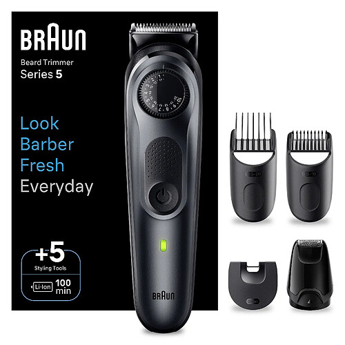 Braun Tondeuse à barbe Series 5 BT5420 - Noir