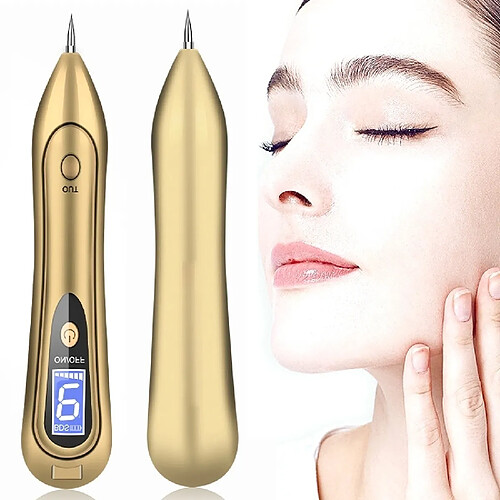 Wewoo Stylo laser plasma pour soins du visage - Or