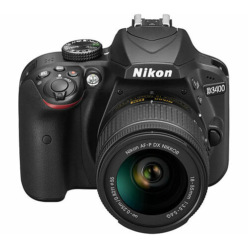 Nikon D3400 + objectif AF-P DX de 18-55 mm