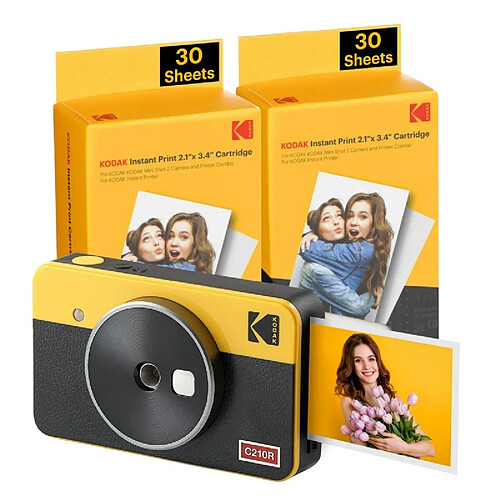 Kodak Mini Shot 2 Retro - Jaune