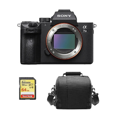 Sony A7 III Body avec accessoires
