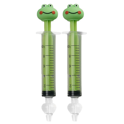 VP Santé C000039506 Mouche-bébé seringue grenouille - Vert