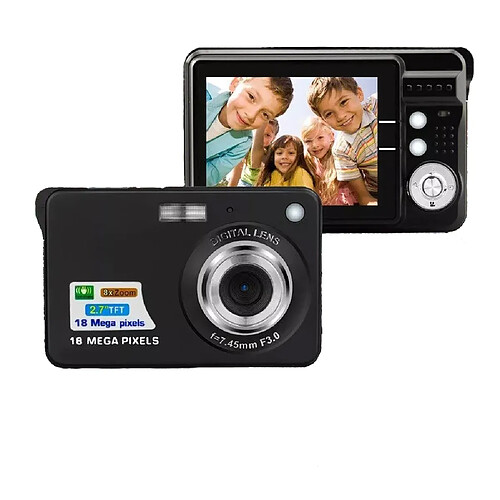 Yonis Appareil Photo Numérique 18 Mégapixels + SD 8Go
