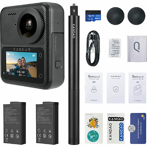 Knockando QooCam 3 - Noir